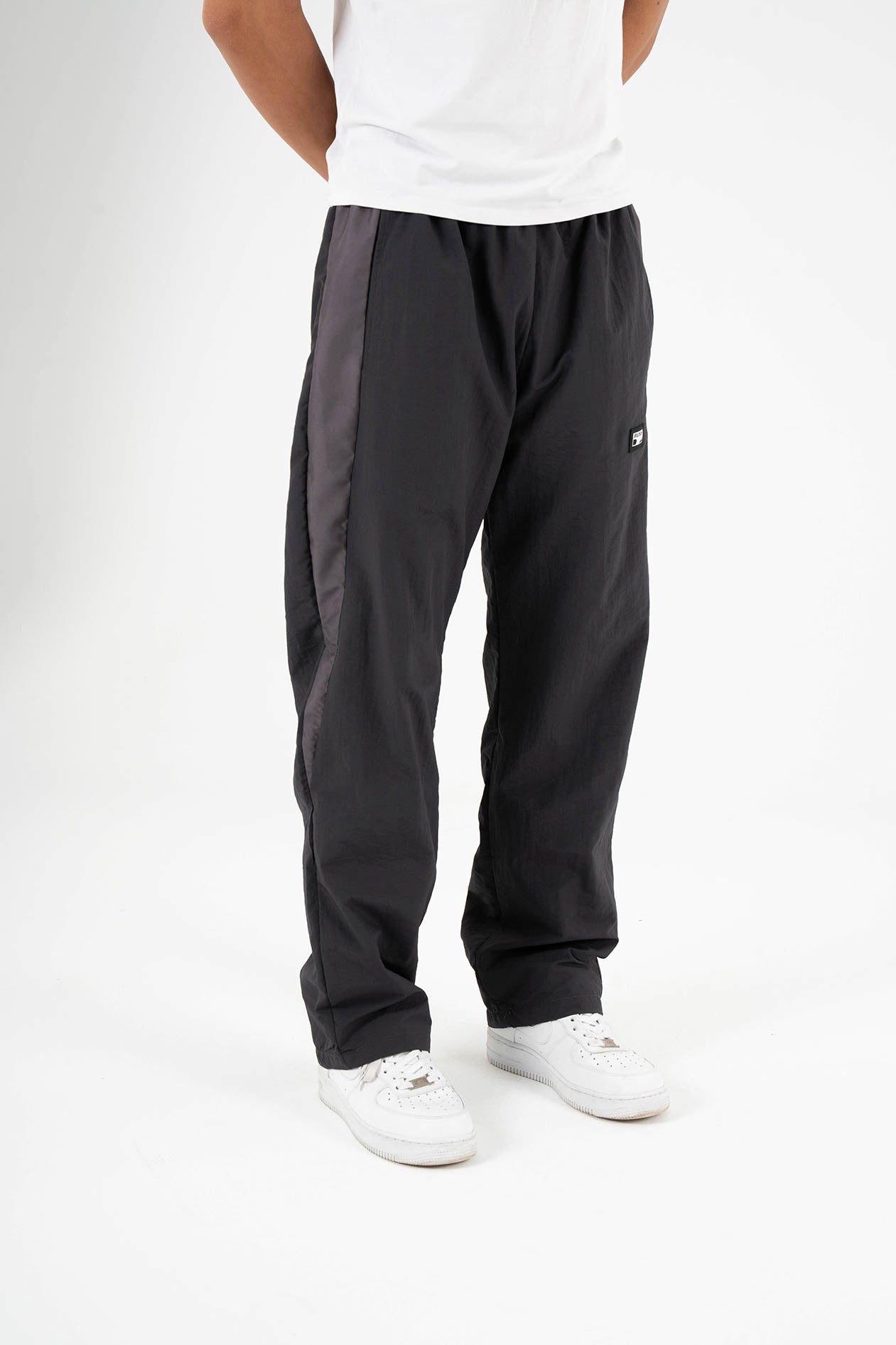 Unisex Grey Woven Pants