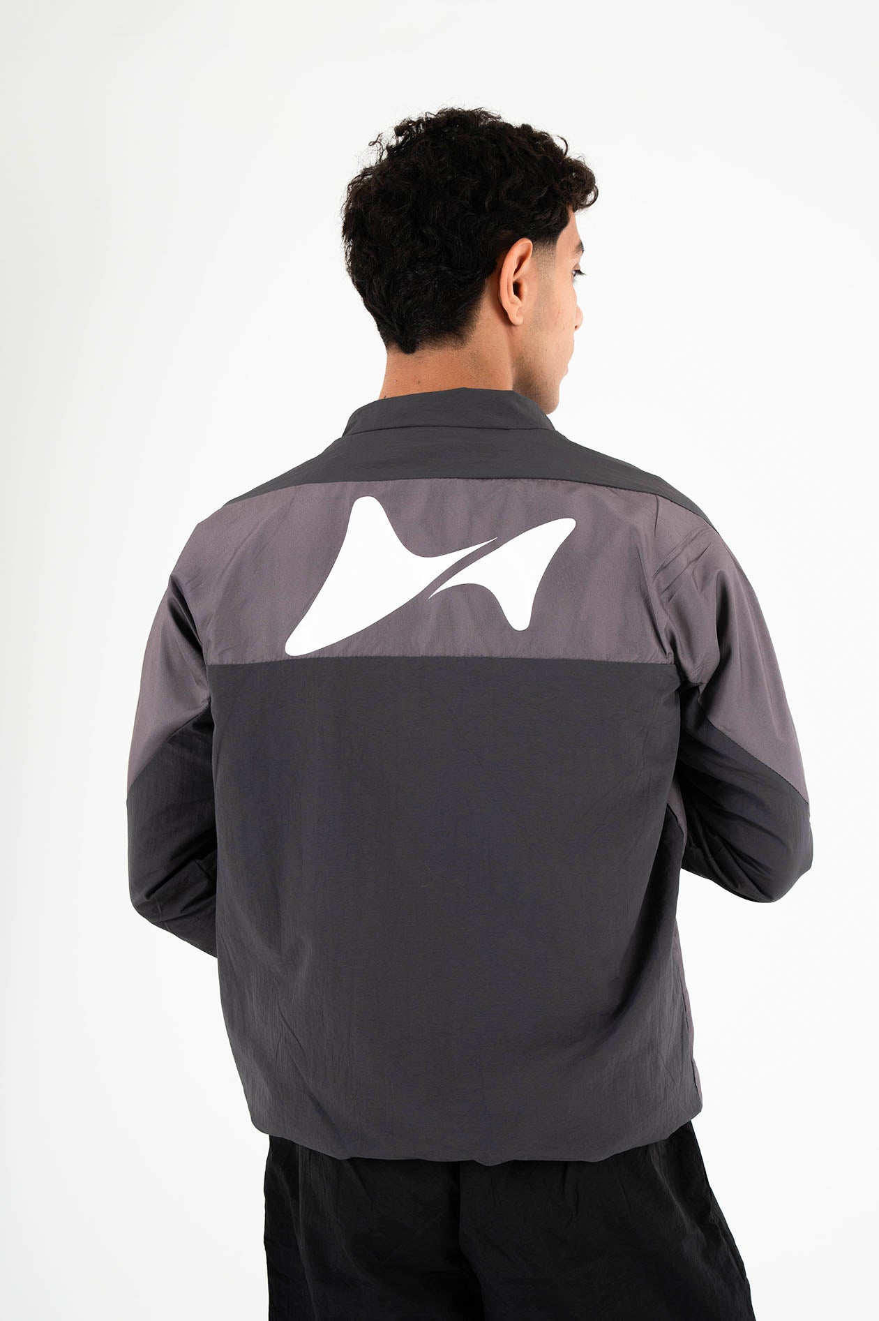 Unisex Grey Woven Jacket