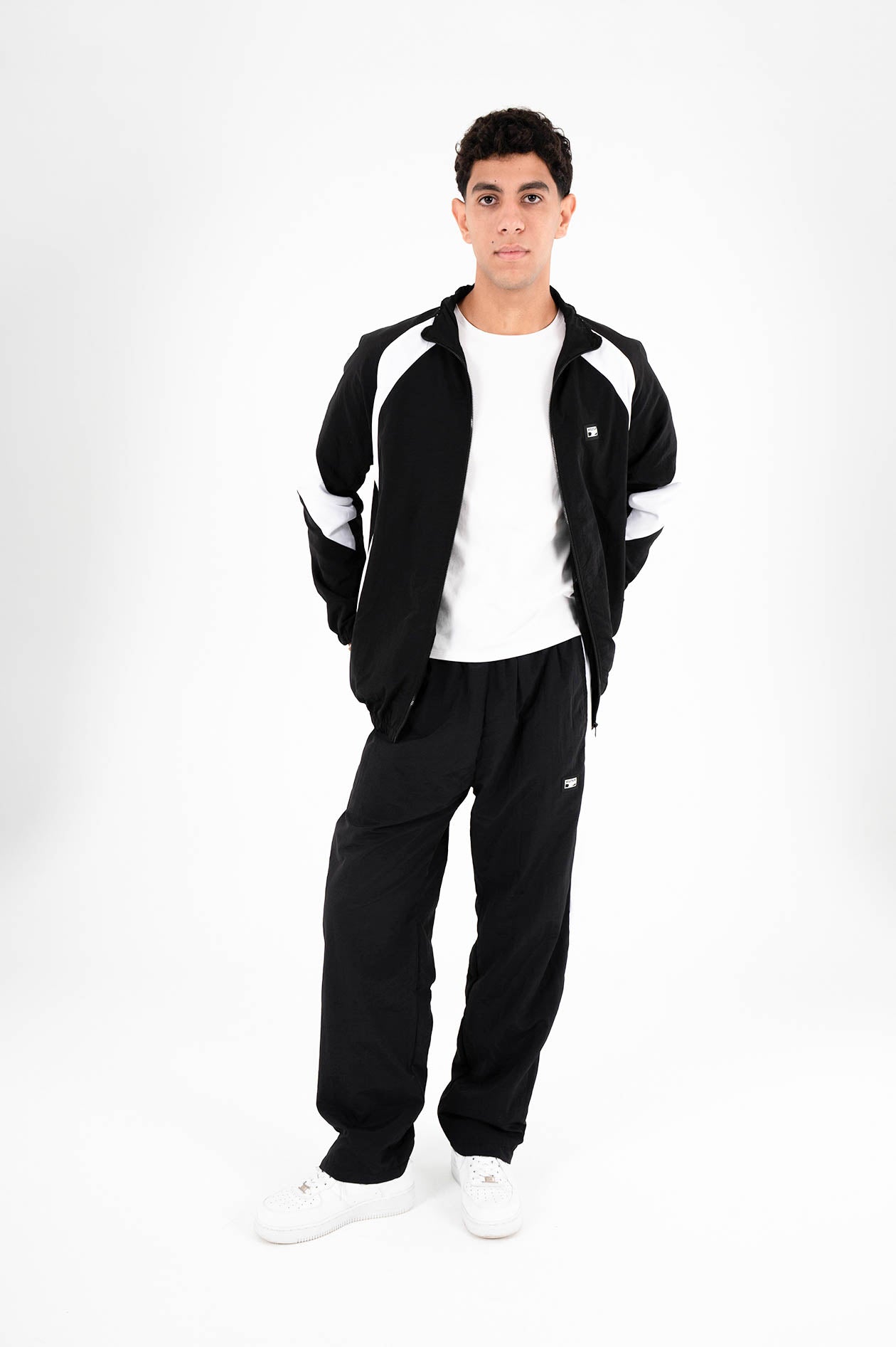 Unisex Black Tracksuit