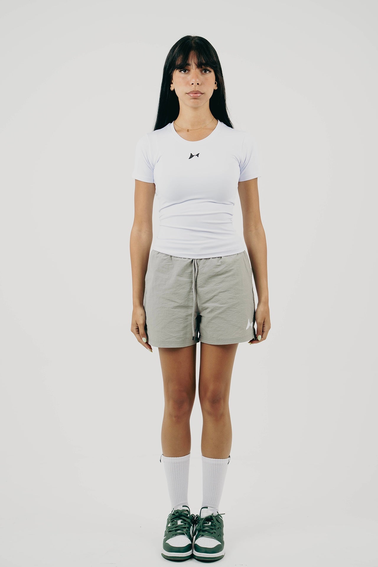 White Training Baby Tee
