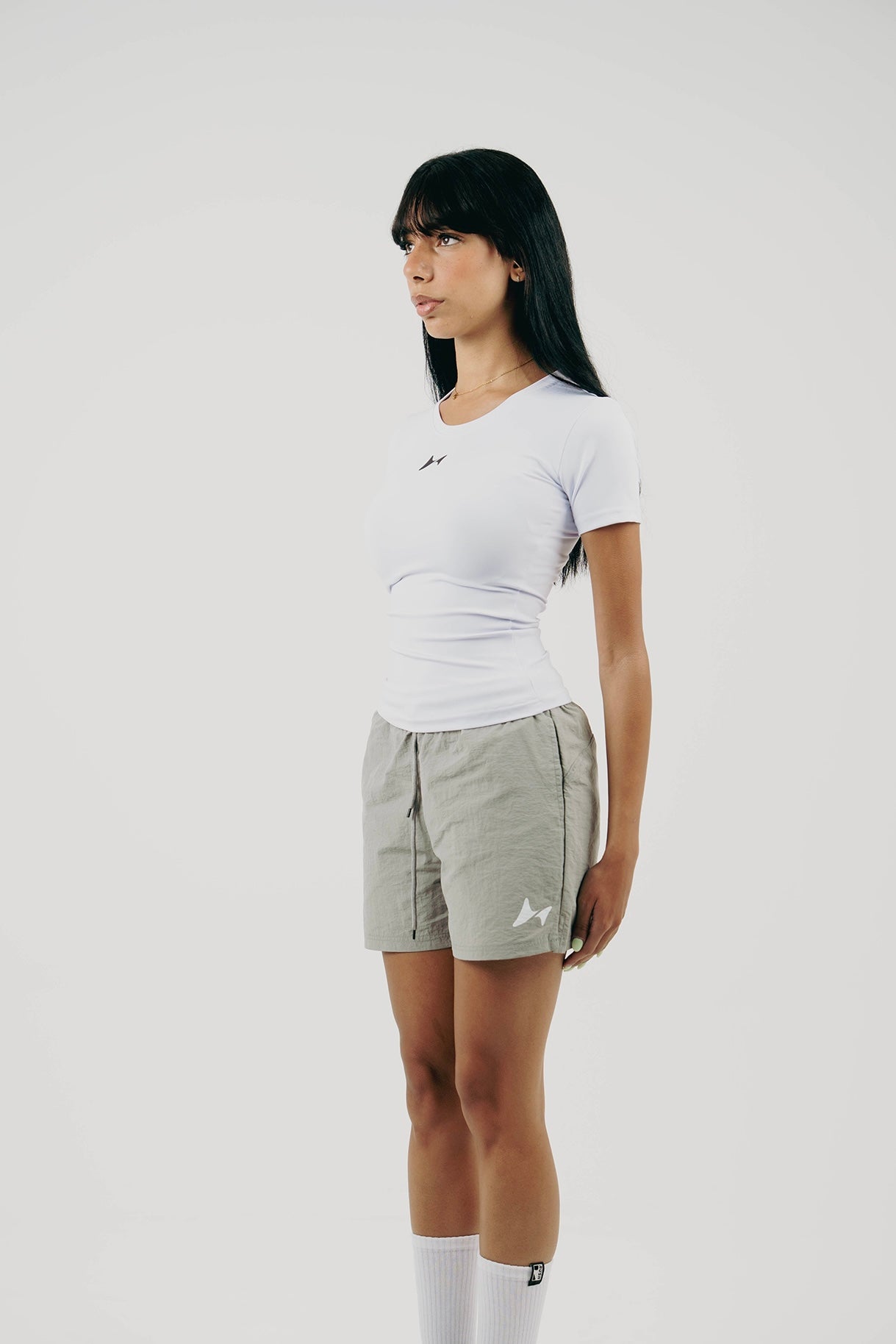 White Training Baby Tee