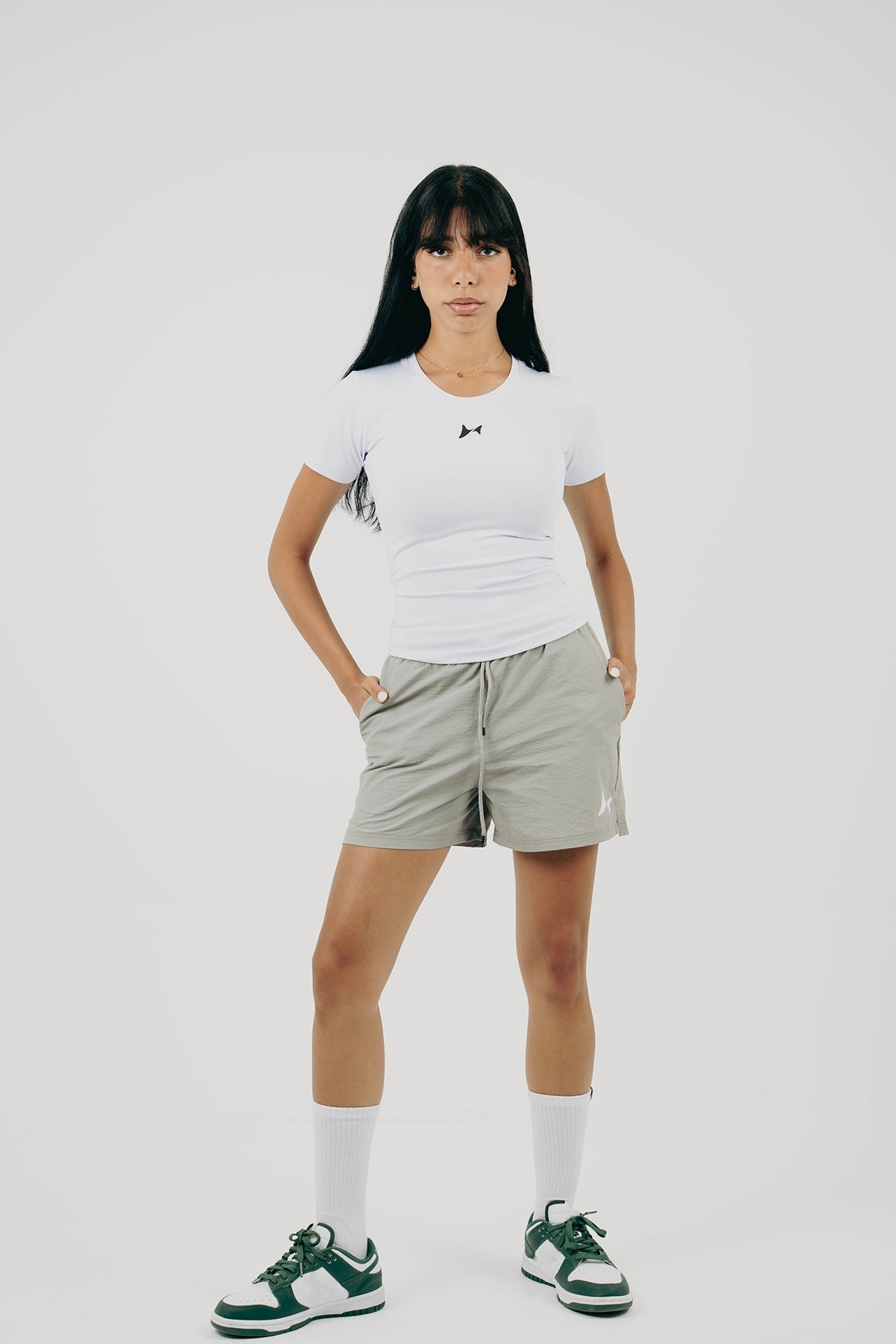 White Training Baby Tee