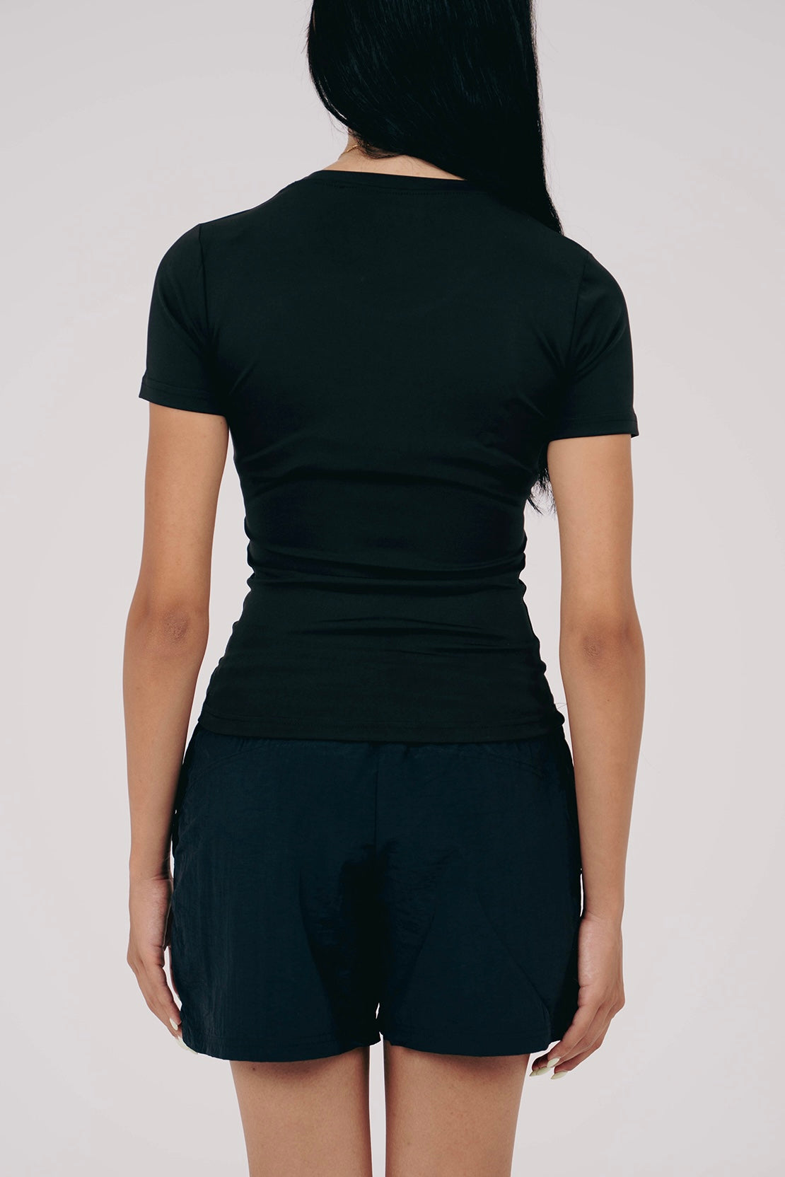 Black Training Baby Tee