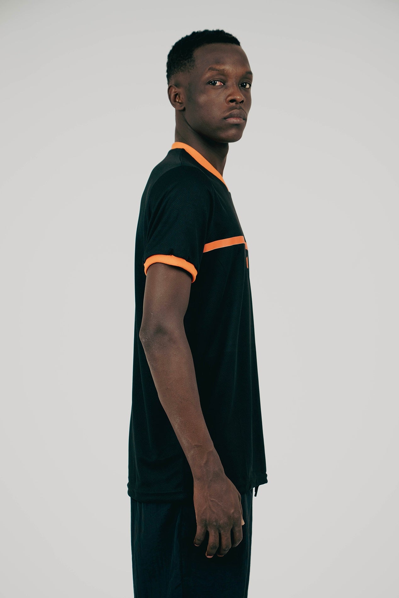 Black Tennis T-shirt