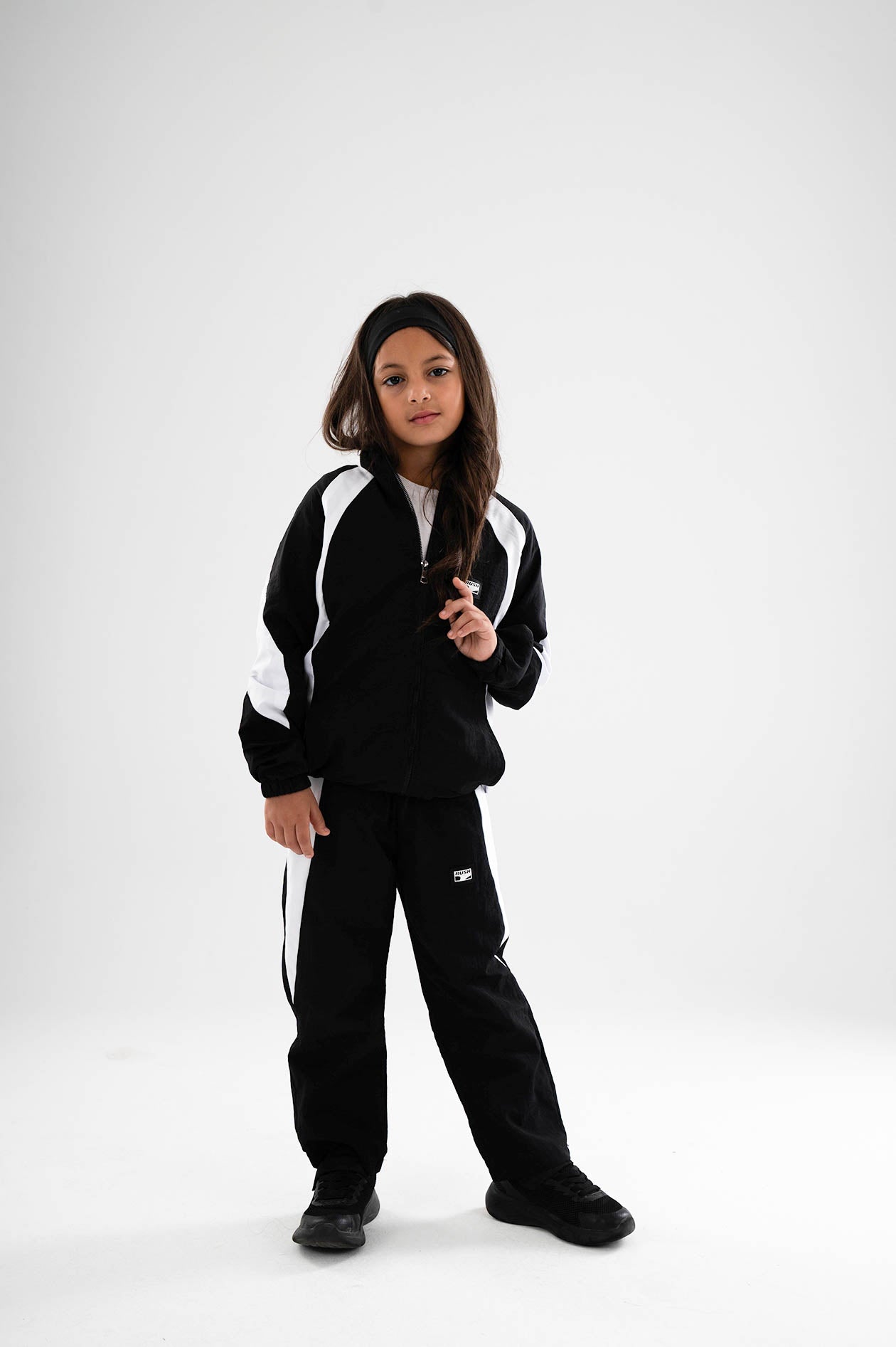 Kids Black Tracksuit