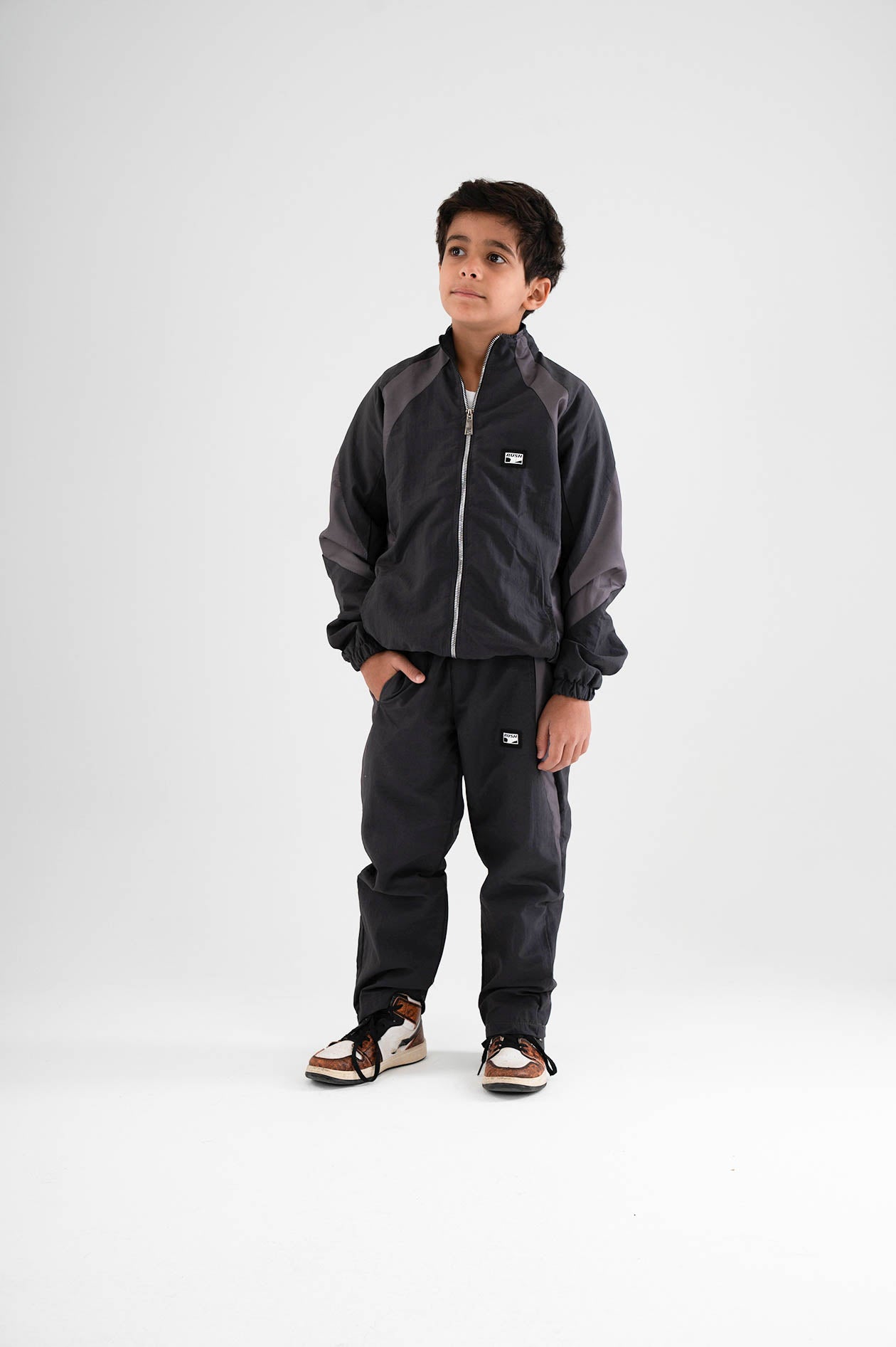 Kids Grey Tracksuit