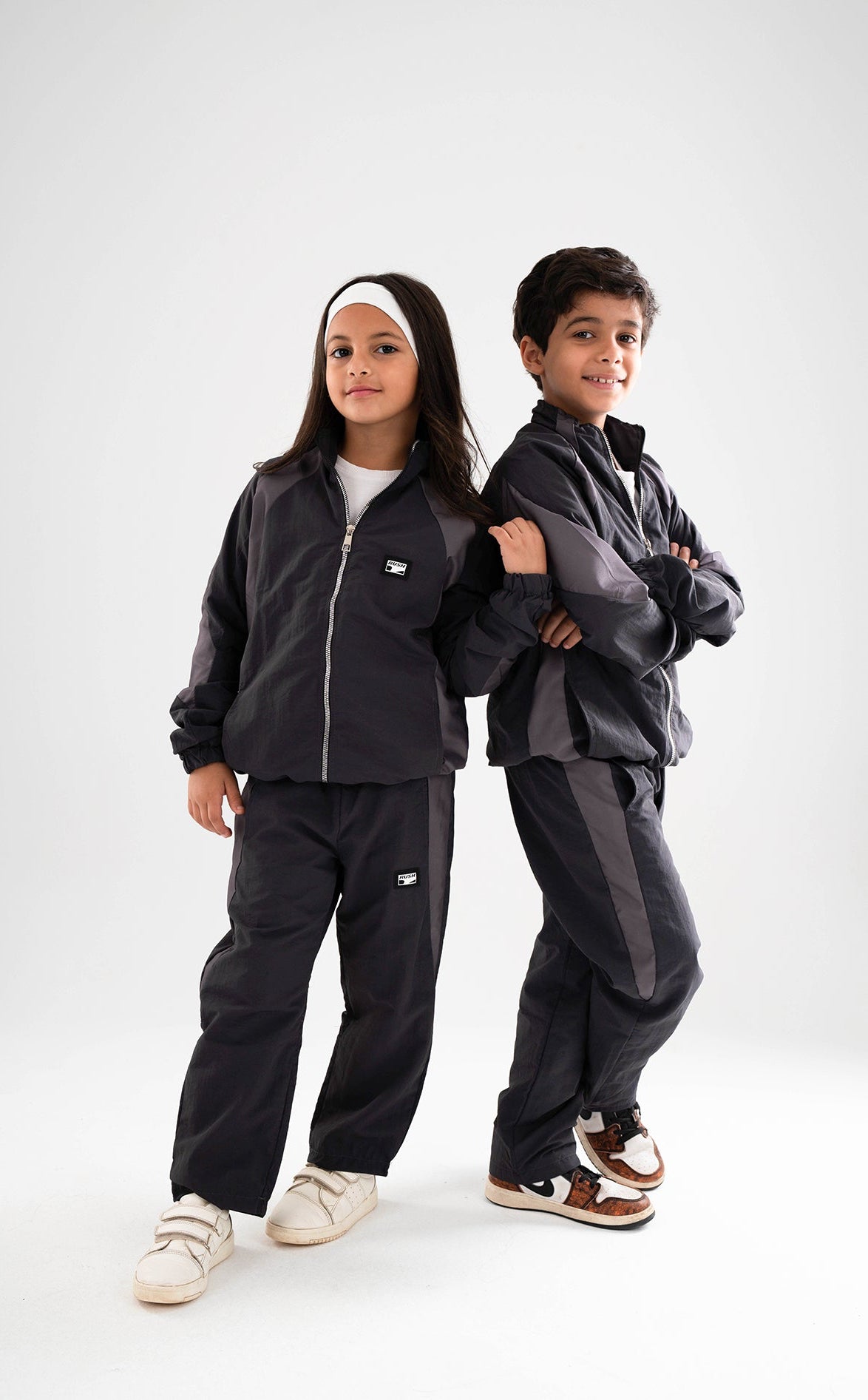 Kids Grey Tracksuit