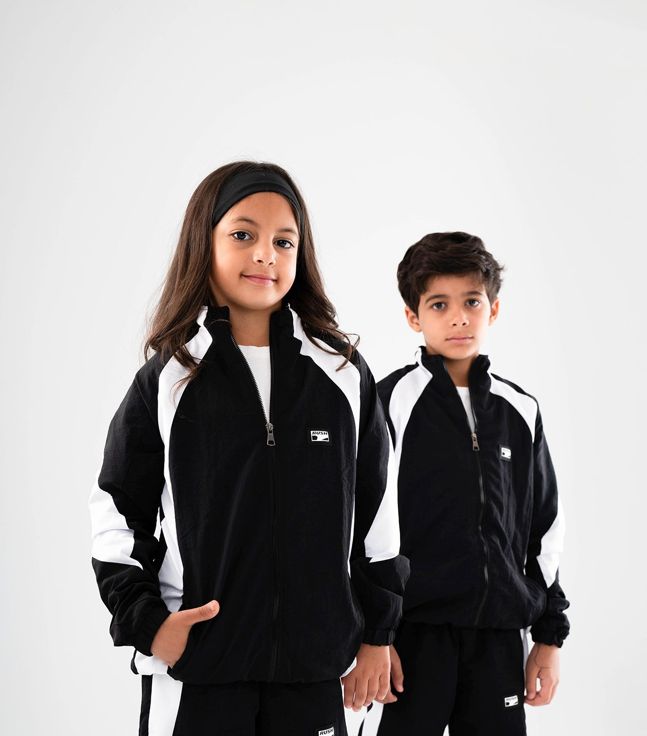 Kids Black Tracksuit