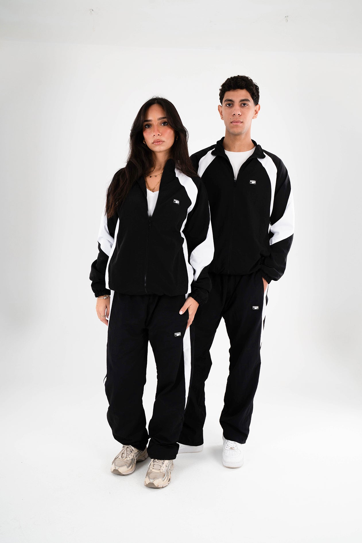 Unisex Black Tracksuit